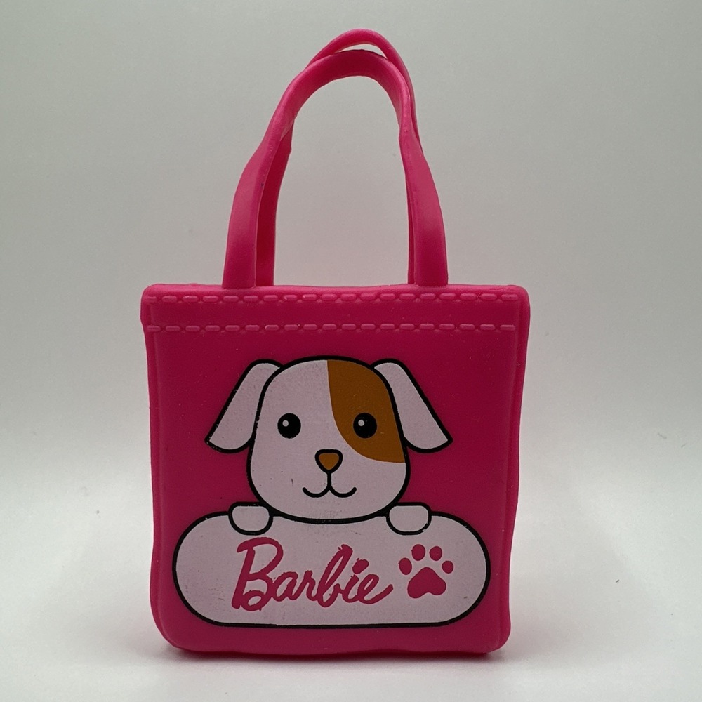 Barbie Doll Pet Shop Boutique Puppy Dog Tote Bag